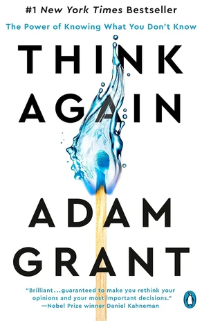 Cover of Think Again by Adam Grant