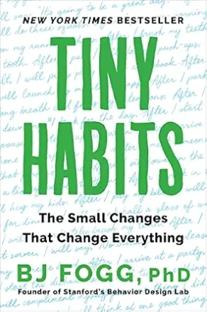 Cover of Tiny Habits by BJ Fogg, PhD